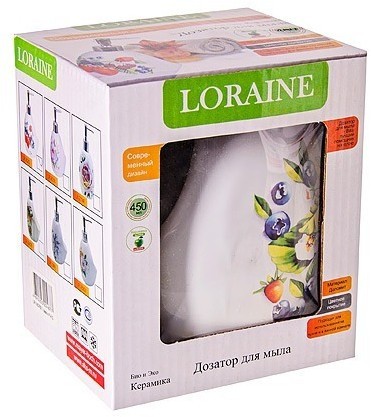Дозатор для мыла 450 мл LORAINE (26282)