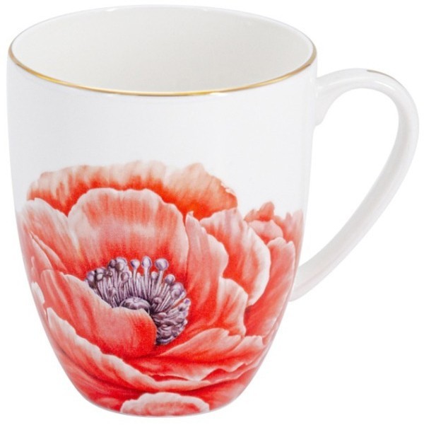 Кружка Мак, 0,4 л - AL-4005P-E11 Anna Lafarg Emily