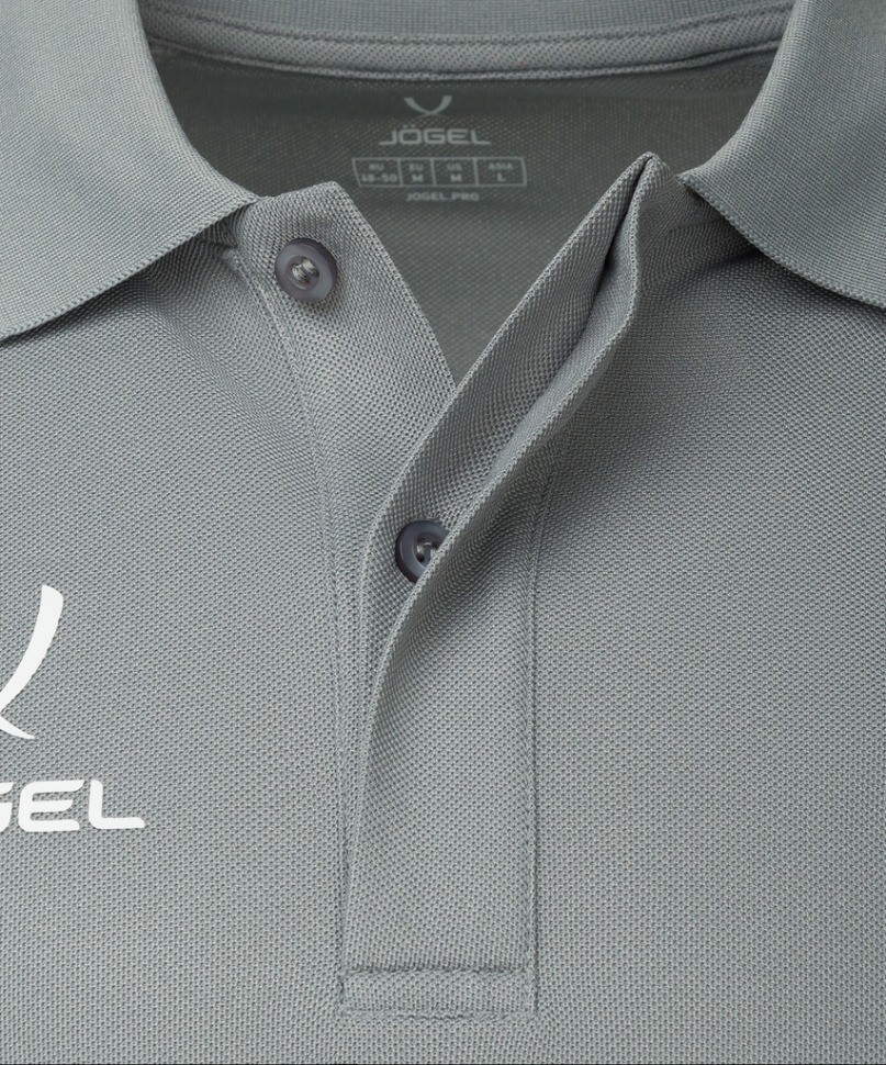 Поло JOGEL CAMP 2 Poly Polo, серый (2112168)
