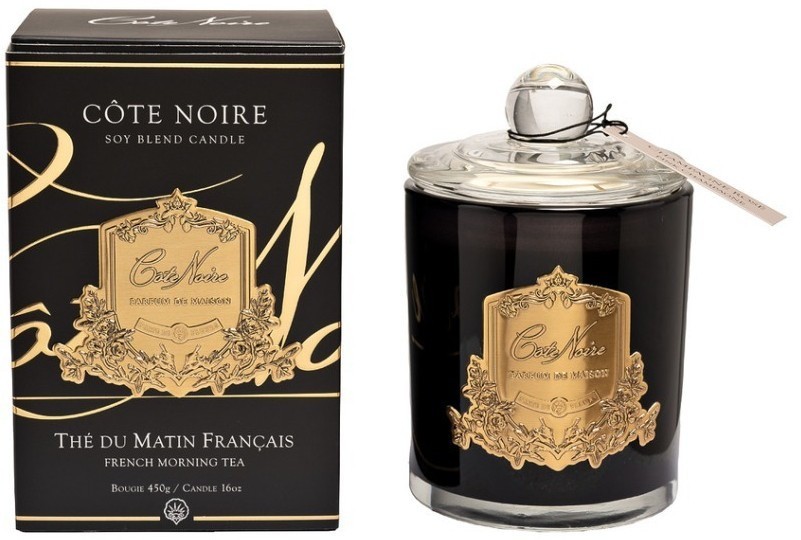 Свеча ароматическая French Morning Tea в стакане в упаковке 450 гр. (TT-00010724)