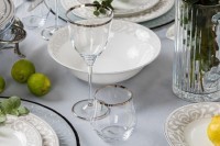 Набор стаканов для виски Сабина платина, 0,375 л, 6 шт - SM-4156/P Same