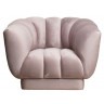 Кресло Fabio велюр бежевый Colt1001 104*96*74см (TT-00012919)
