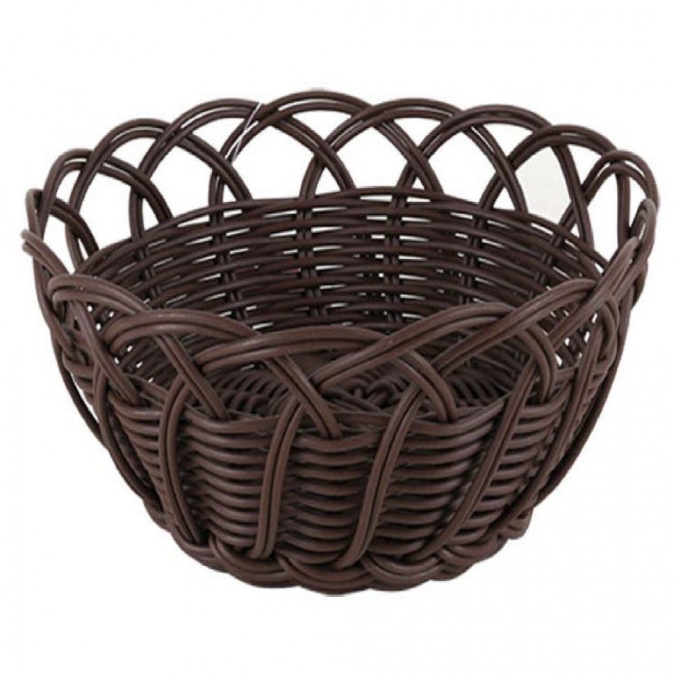 Viejo Valle Корзинка для хлеба круг фестоны венге Belvedere B919081