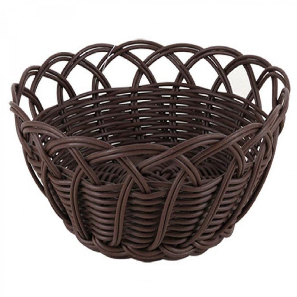 Viejo Valle Корзинка для хлеба круг фестоны венге Belvedere B919081