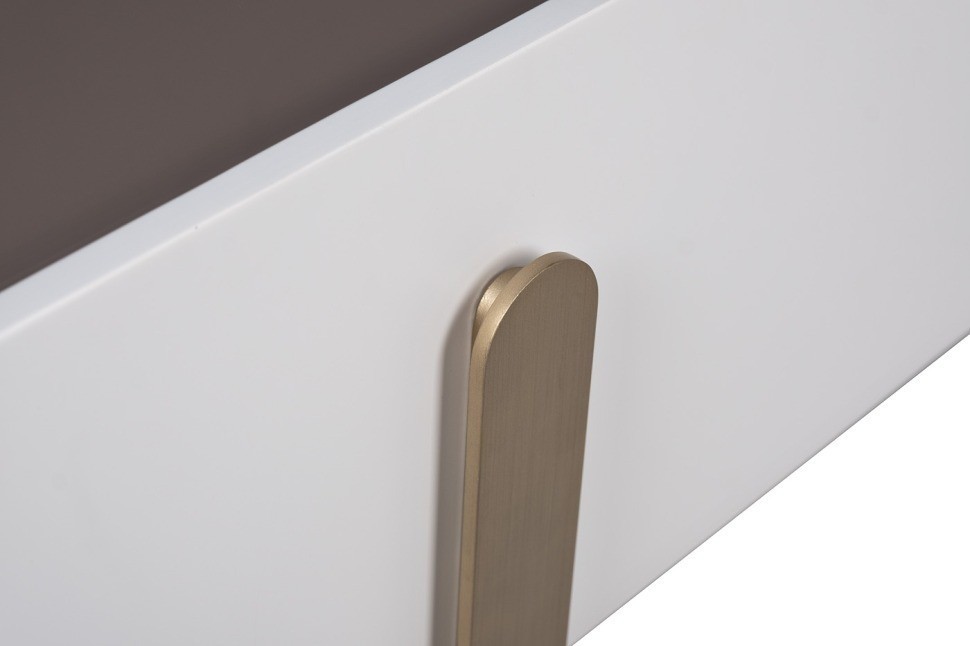 Тумбочка светлая с металл. каркасом 58*40*55см (TT-00012680)