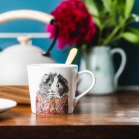 Кружка фарфоровая  Mikasa Tipperleyhill с принтом морской свинки 380 мл MKTIPPMUGGPIG