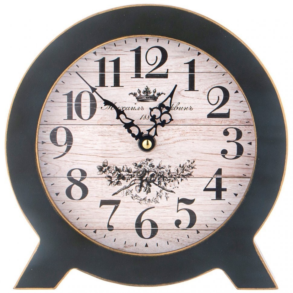 Часы настольные кварцевые михаилъ москвинъ "lada" 21,3*21,3*4 см Михайлъ Москвинъ (300-174)
