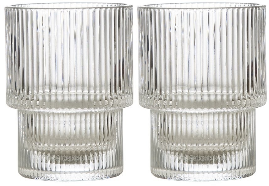Набор стеклянных стаканов, 200 мл, 2 шт. (74782)