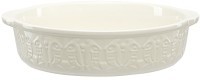 Блюдо для запекания birds of paradise, D27 см, кремовое (75903)