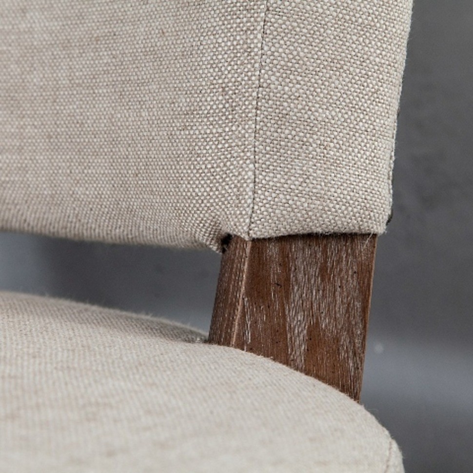 Стул Мачинг NSDC-1181/SJ101014-11, каркас дуб, обивка лен, mixed, ROOMERS FURNITURE