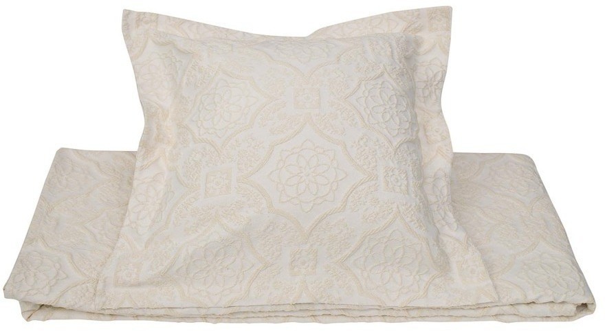 Наволочка декоративная бежевая 50*50 (00003072)