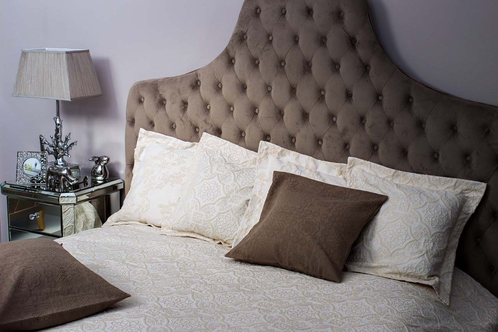 Наволочка декоративная бежевая 50*50 (00003072)