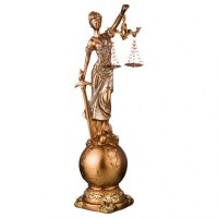 Фигурка &quot;фемида&quot; 7,5*7*24 см. серия &quot;махараджи&quot; Lefard (146-1377)
