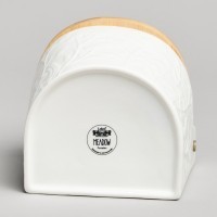 Банка для соли с дер.крышкой lefard &quot;meadow&quot; 11,5*11*9,5 см 450 мл (587-239)