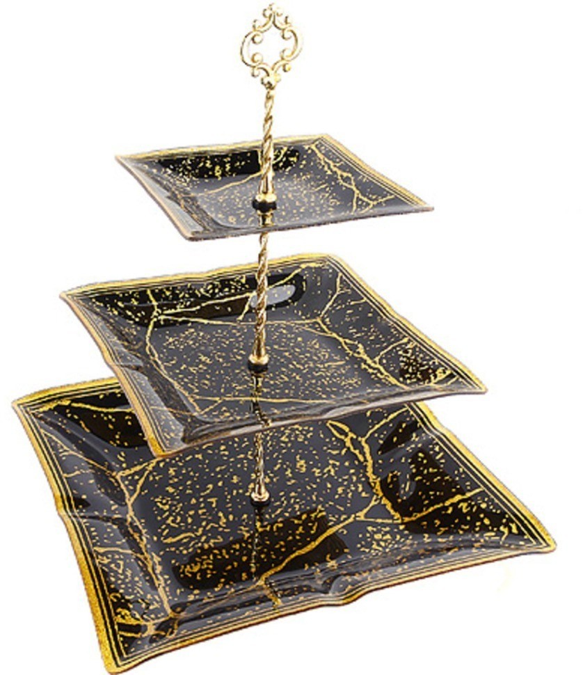 Этажерка 3 уровня, квадрат (7021-000)