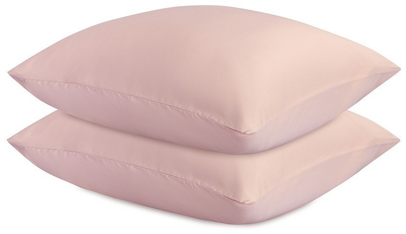 Набор наволочек из премиального сатина цвета пыльной розы из коллекции essential, 50х70 см (78474)