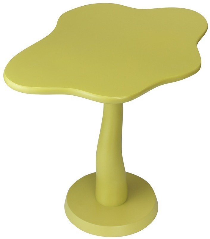 Столик приставной fluid, 56х49 см, лайм (78643)