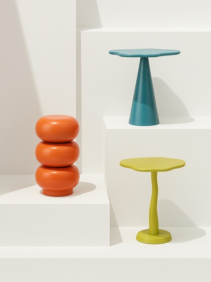 Столик приставной fluid, 56х49 см, лайм (78643)