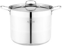 Кастрюля agness 26x20 10,0 л. высококачественная нерж сталь 18/10  индукционное дно (916-460)