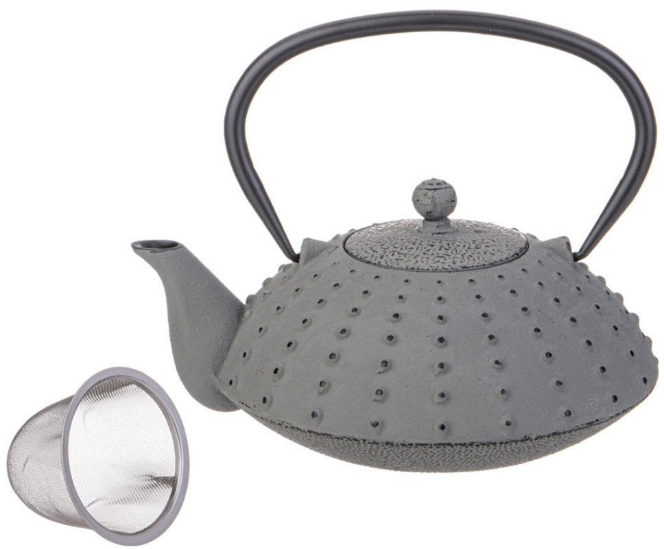Заварочный чайник чугунный с эмалированным покрытием внутри 800 мл Lefard (734-1000)