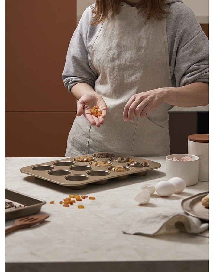 Форма для приготовления кексов и пирожных bake masters, 40х28 см (76950)