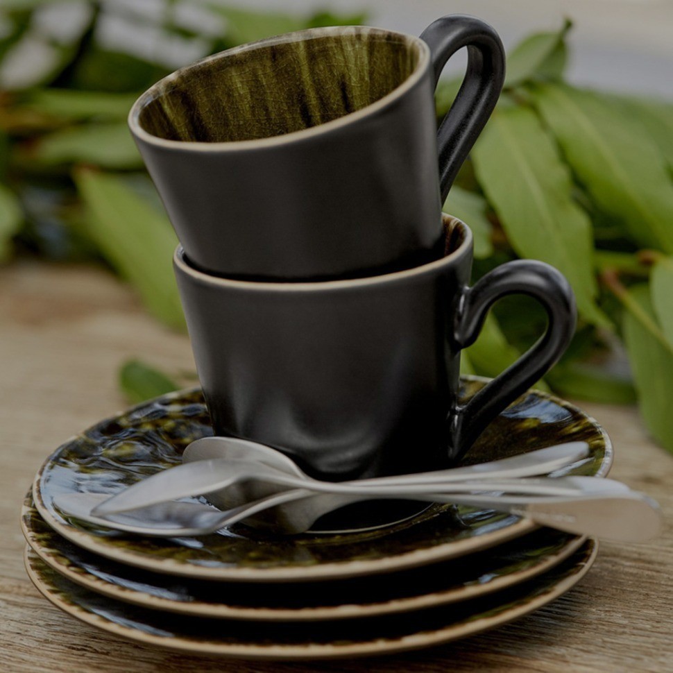 Кофейная пара ATCS04-FRT(ATCS04-00816K), керамика, Forets, Costa Nova