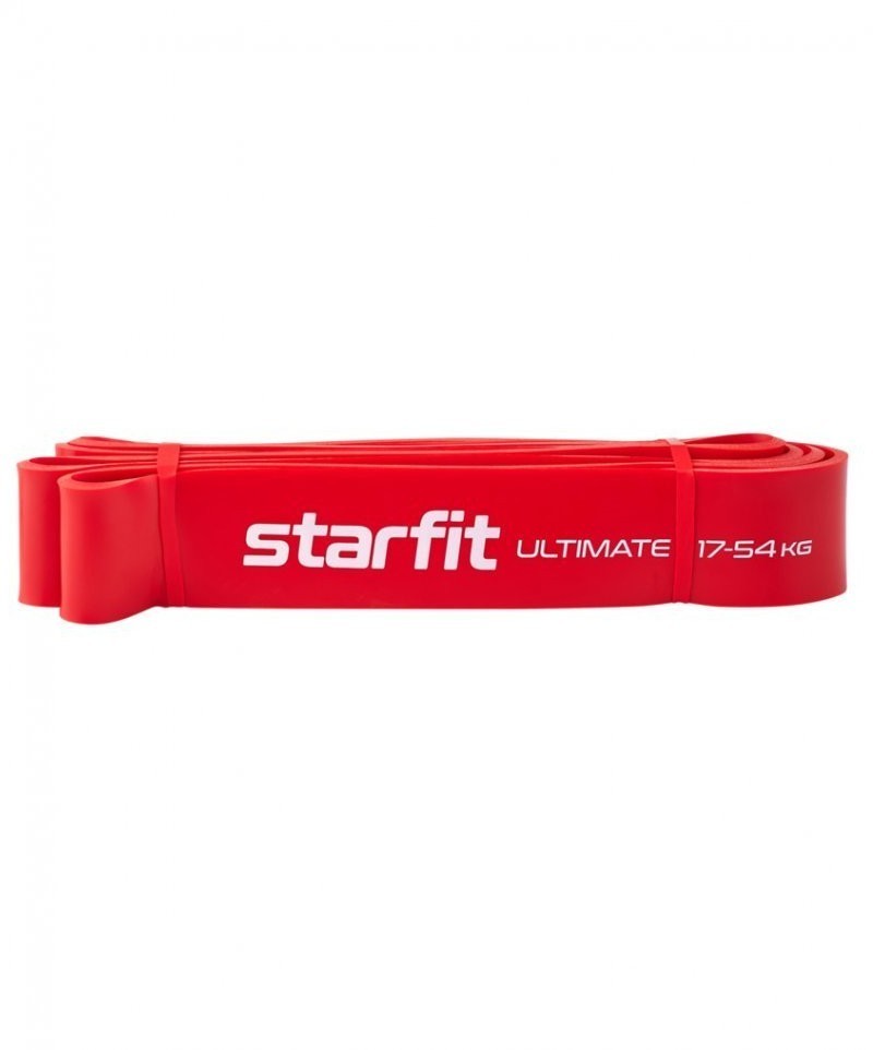 Эспандер ленточный для кросс-тренинга STARFIT ES-803, 17-54 кг, 208х4,4 см, красный (1676095)