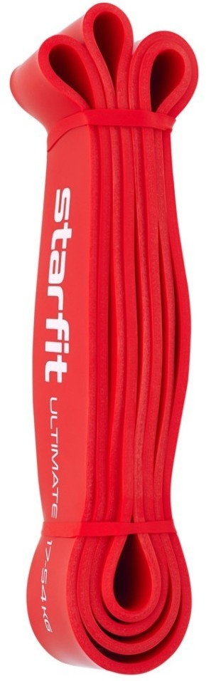Эспандер ленточный для кросс-тренинга STARFIT ES-803, 17-54 кг, 208х4,4 см, красный (1676095)