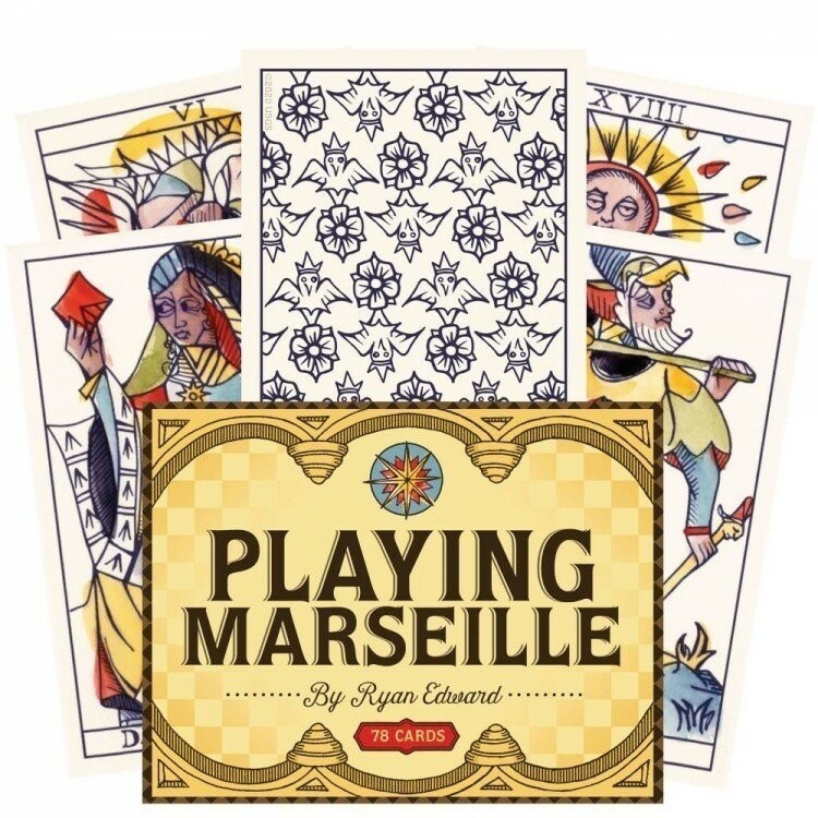 Карты Таро "Playing Marseille" US Games / Игра в Марсельское Таро (46091)
