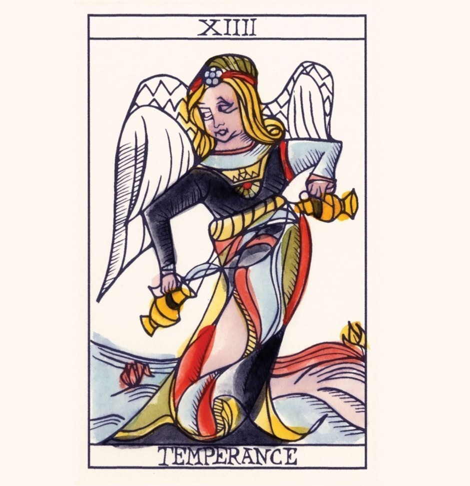 Карты Таро "Playing Marseille" US Games / Игра в Марсельское Таро (46091)