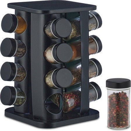 Набор для специй на подставке 16 баночек 24 специи MAYER BOCH (40573)