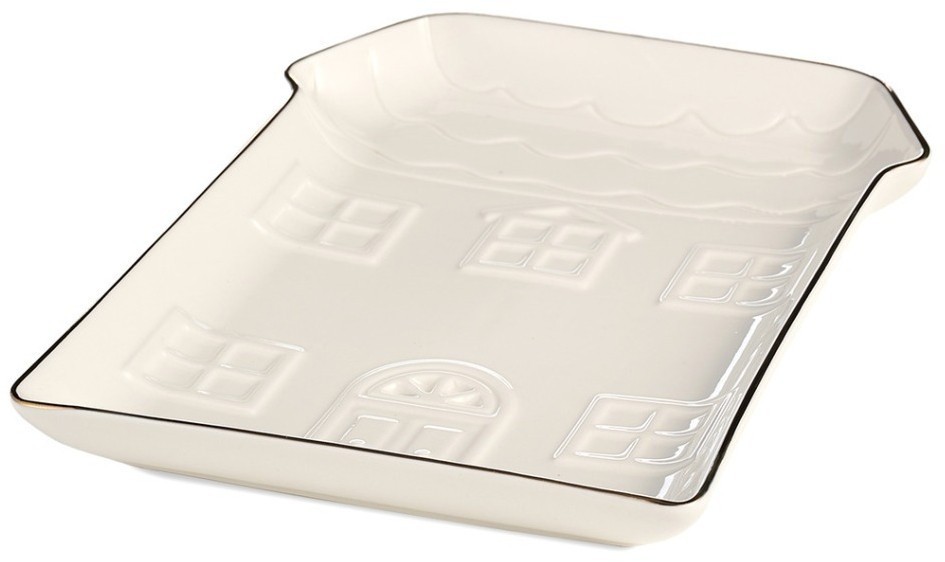 Блюдо сервировочное "домик" 19*14,5*1,8 см Lefard (146-2191)