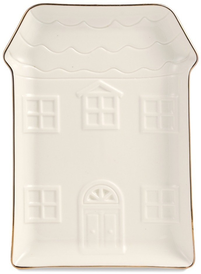 Блюдо сервировочное "домик" 19*14,5*1,8 см Lefard (146-2191)