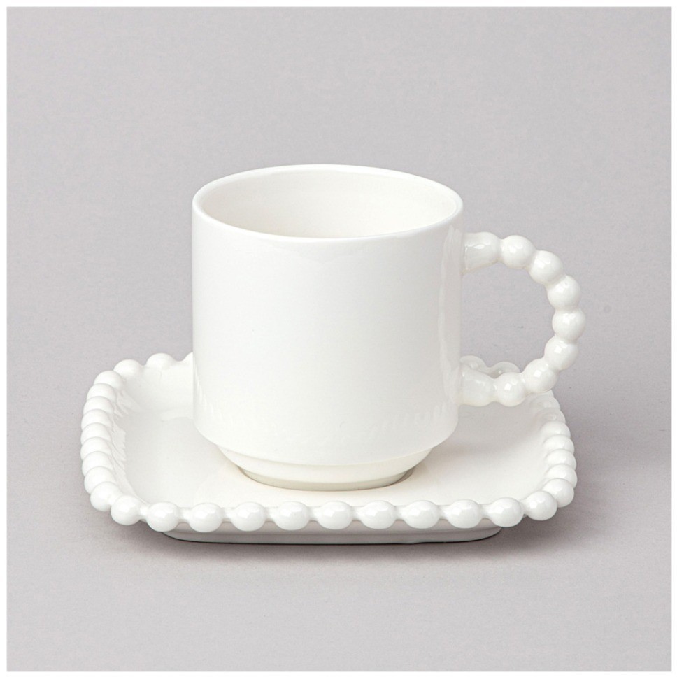 Чайная пара lefard "pearl" 7,5*10,5*8 см 220 мл (761-114)