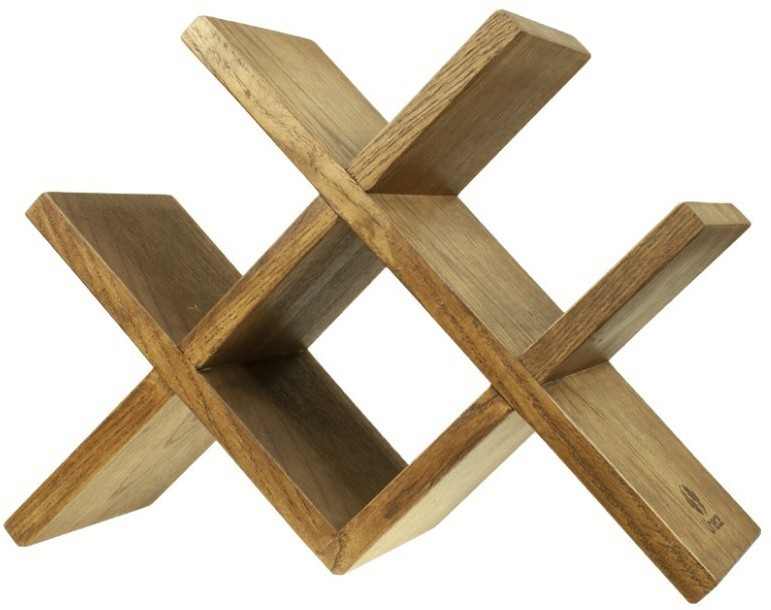 Винная полка деревянная, дуб ДРБ-961/2