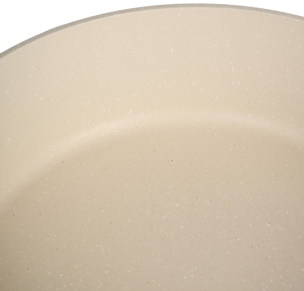 Сотейник со стекл. крышкой и антипригарным покрытием pfluon marble, 26*7,5 см Agness (902-105)