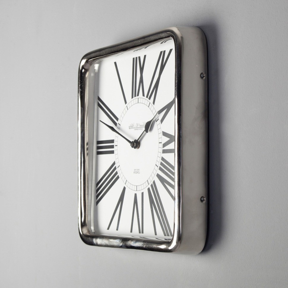 Часы 45-227-31, металл, стекло, chrom, ROOMERS FURNITURE