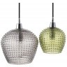 Светильник подвесной каскадный aurora, D40 см, зеленый/серый (76564)