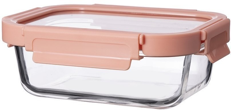 Контейнер для запекания и хранения smart solutions, 370 мл, розовый (71121)