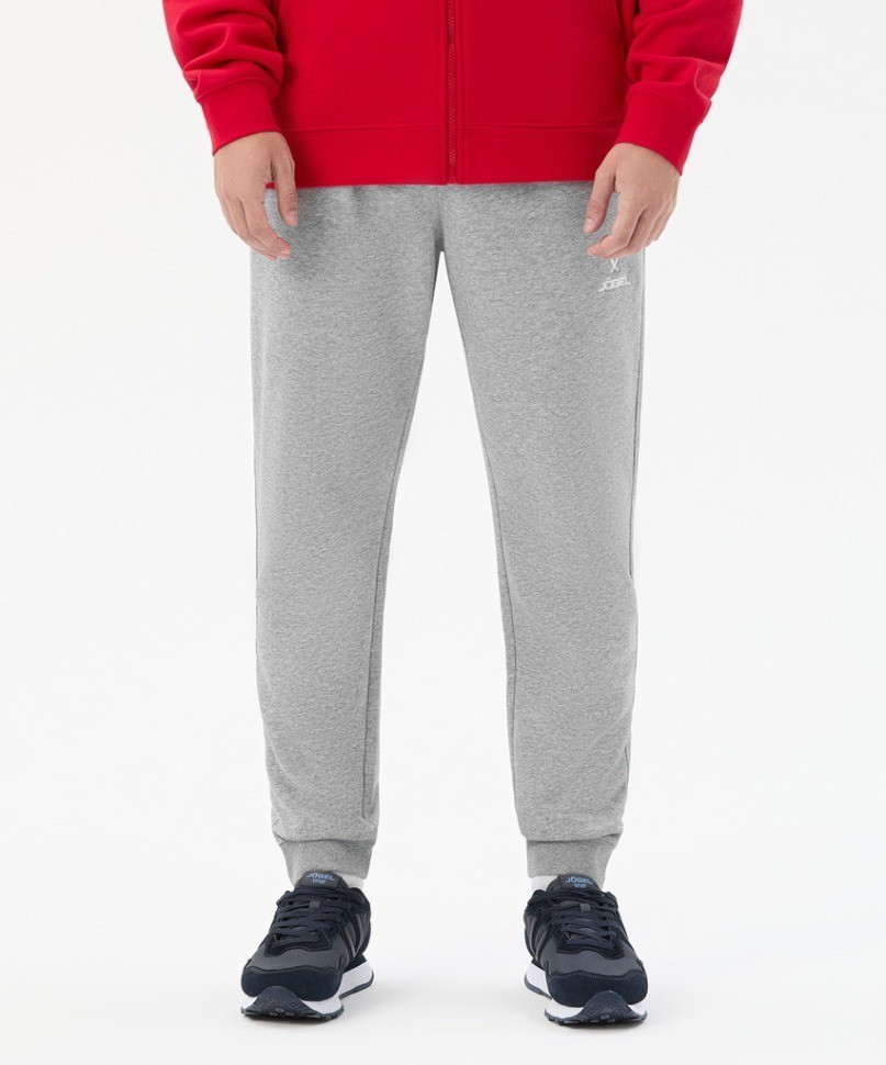 Флисовые брюки JOGEL ESSENTIAL Cotton Fleece Pants, серый меланж (2122172)