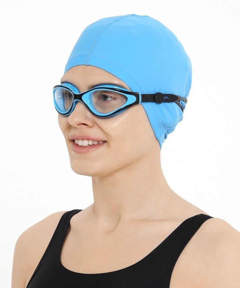 Шапочка для плавания Comfo Light Blue, полиэстер (1436495)