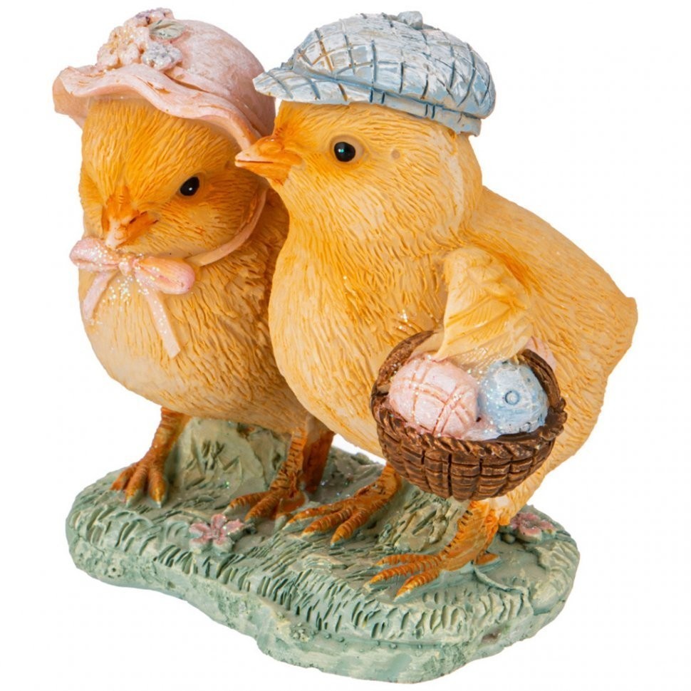 Фигурка "цыплята" 8,5*6*7,5 см. Lefard (162-902)