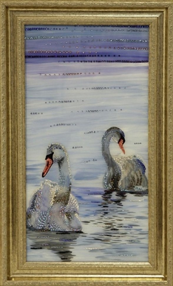 Картина Волна любви с кристаллами Swarovski (1774)