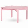 Столик кофейный saga, 60х60 см, розовый (76396)
