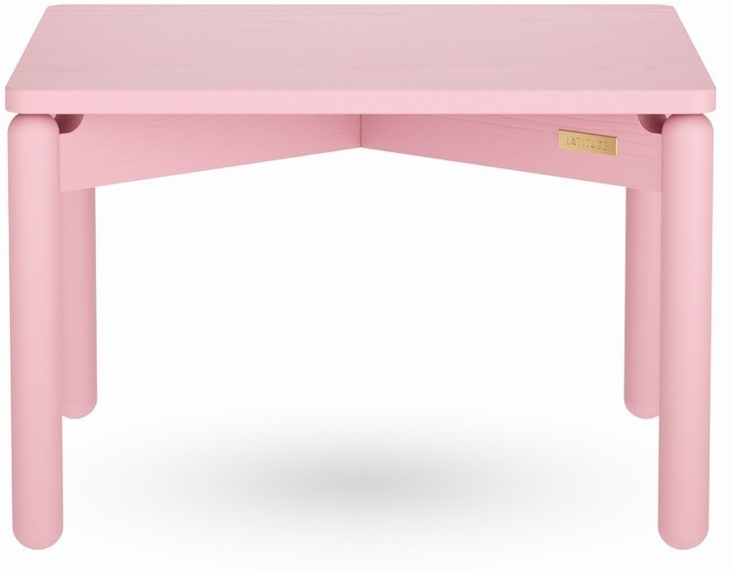 Столик кофейный saga, 60х60 см, розовый (76396)