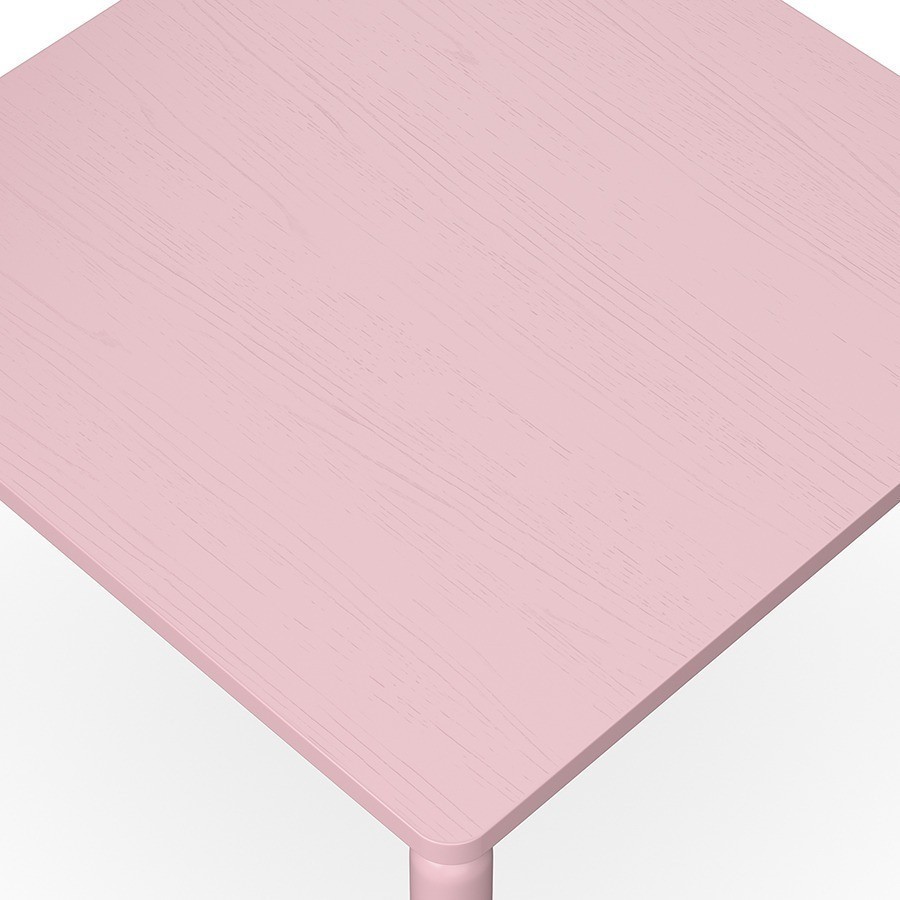 Столик кофейный saga, 60х60 см, розовый (76396)