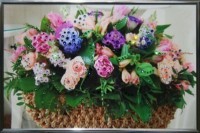 Картина Полянка с кристаллами Swarovski (1392)