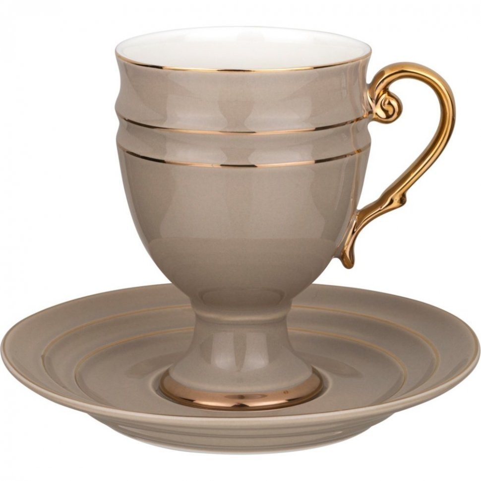 Чайный набор lefard на 2 персоны 4 пр. 250 мл кофейный Lefard (91-107)