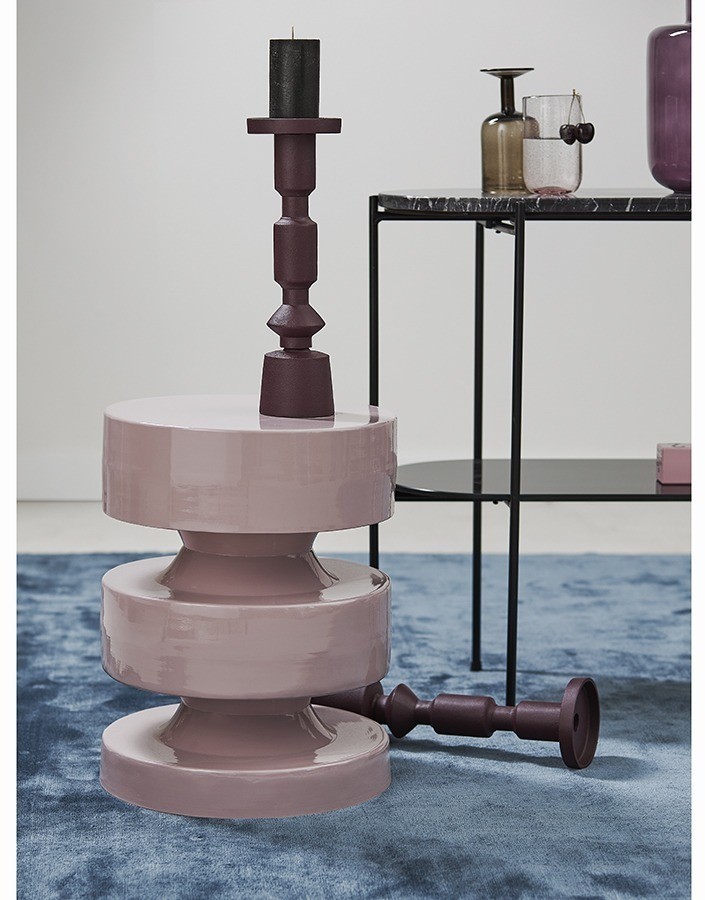 Столик приставной ingvild, D36 см, сиреневый (76313)