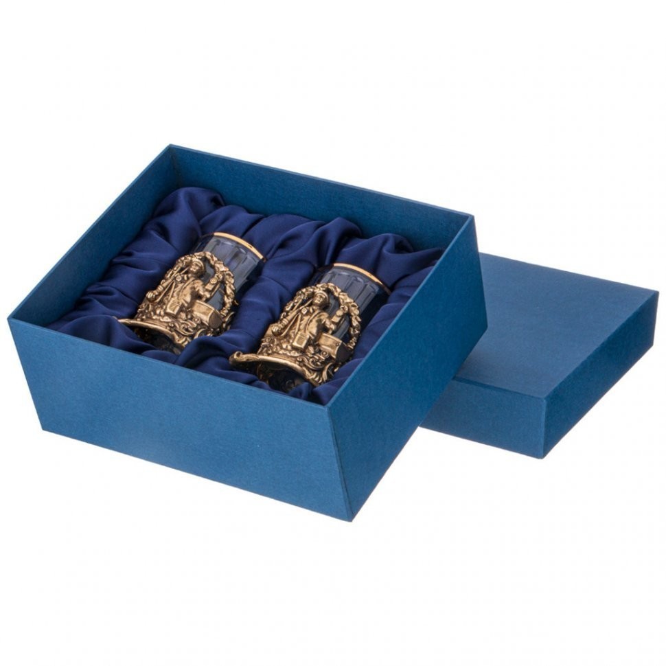 Набор стопок из 2-х шт "шахтер" 50 мл Lefard (385-466)